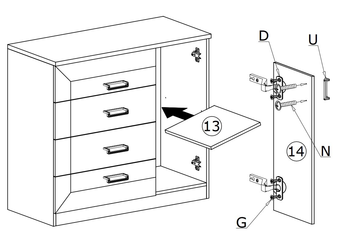 Tadeusz T22S-asseri-meble