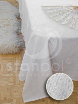 Prześcieradło flanelowe LUX 200x220 białe