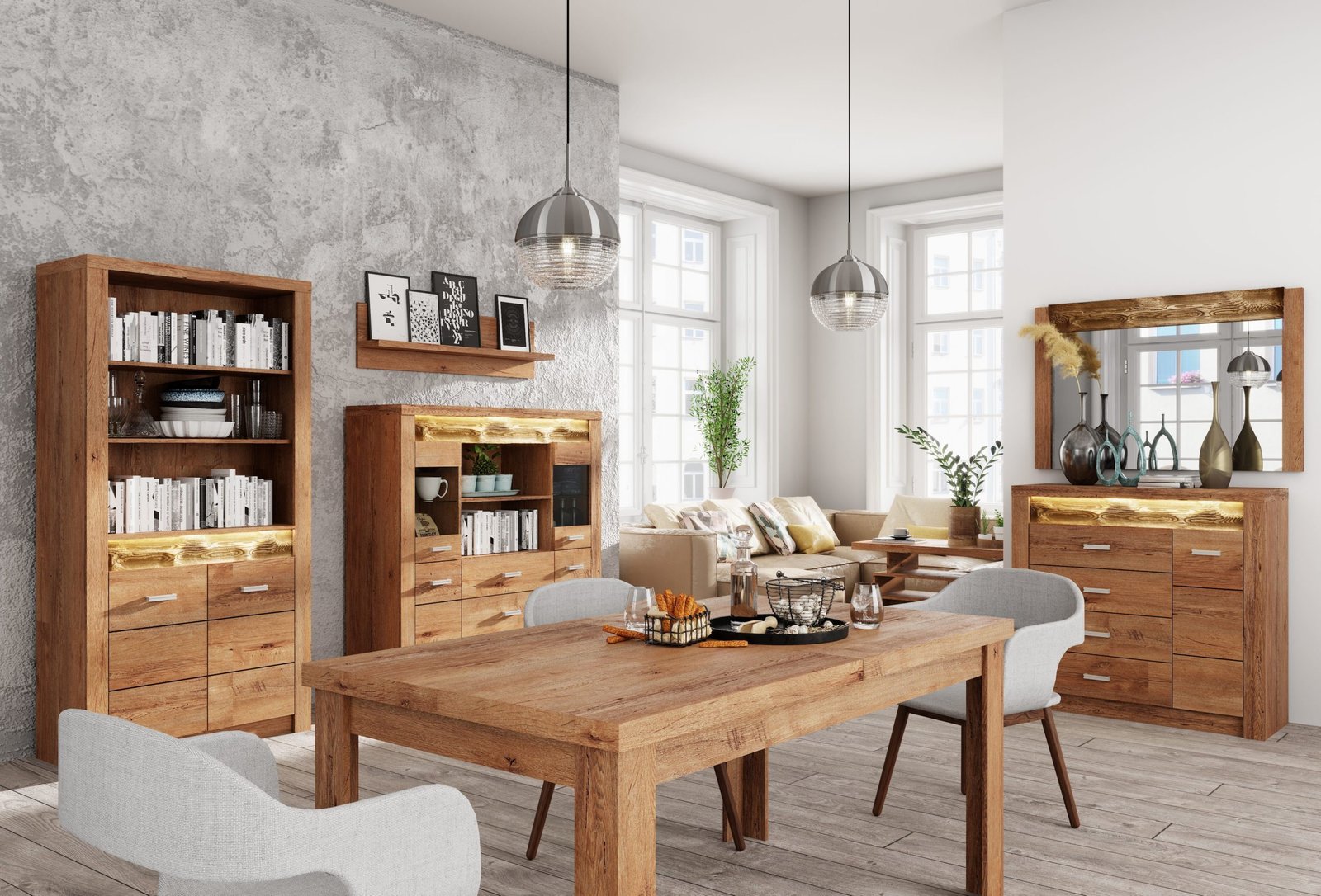 Indianapolis jadalnia jesion jasny-asseri-meble