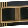 BLACK-WOTAN 11 półka, regał wiszący szeroki 90 cm
