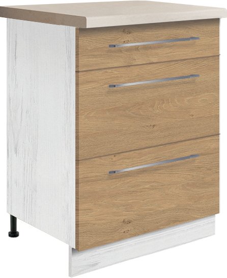 CRE-22D 10D 9D 8D dab szafka kuchenna z szufladami