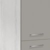 CRE-19D gray szary połysk szafka kuchenna wysoka 40 cm