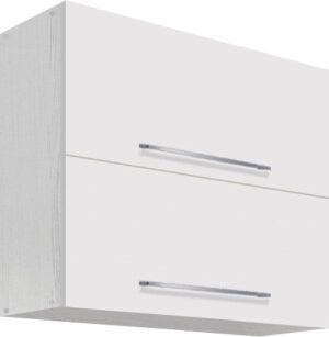 CREATIVA 48G Biały połysk - szafka kuchenna klapowa 80 cm - wersja LUX