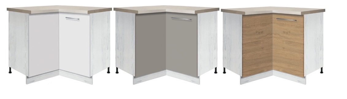 CREATIVA 16D szafka kuchenna narożna 90x90 - asseri-meble