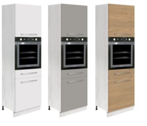 CREATIVA 20D Szafka kuchenna wysoka z szufladą pod piekarnik 60 cm - wersja LUX