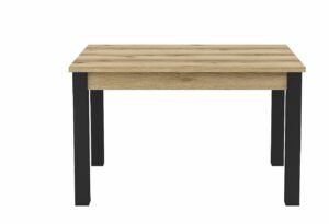 OLIN 94 stół w kolorze grand naturalny - czarny super mat 180 cm