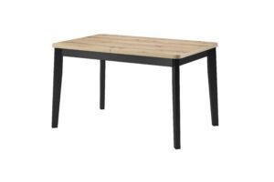 ASTON 92 stół rozkładany 130-175 Dąb Taurus - Czarny