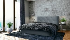 Łóżko DUBAJ 180 x 200 w stylu Glamour