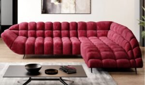 GAPPA narożnik z elektrycznie wysuwanym siedziskiem 278 x 197 cm