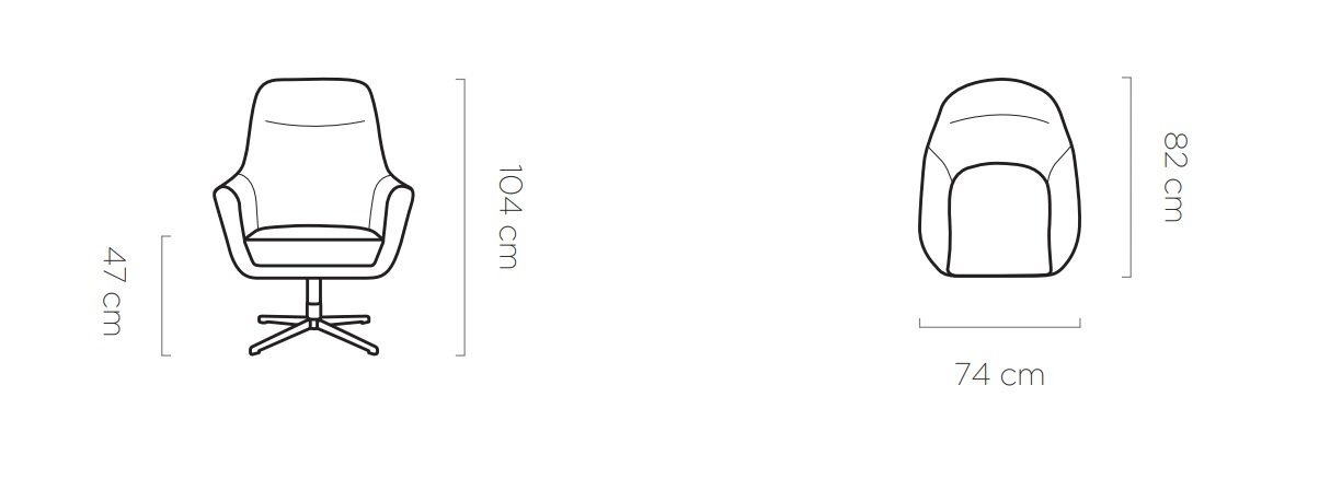 POLO - wąski, komfortowy fotel obrotowy na czarnej nodze, różowy velvet - WERSAL.jpg