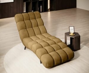 DELPHI szezlong na nóżkach 80 cm