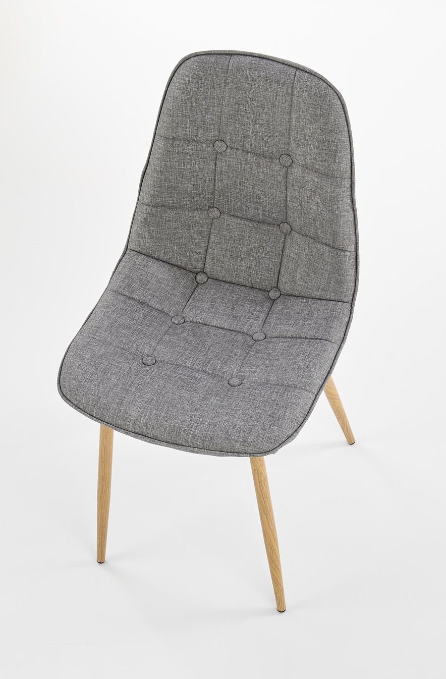 K-316 krzesło tapicerowane z guzikami v1