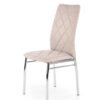 K309- krzesło tapicerowane tkanina beż