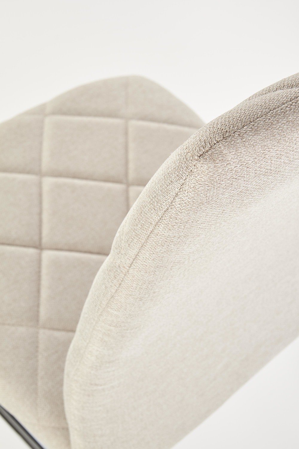 K309- krzesło tapicerowane tkanina beż v2