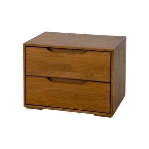 MODERN SN421 - szafka nocna bukowa z szufladami 48 cm