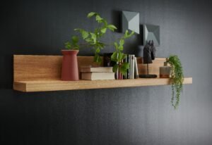 SOLID - ekskluzywna półka dębowa wisząca 120 cm