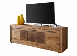 WILD OAK - ekskluzywna dębowa komoda RTV 180 cm