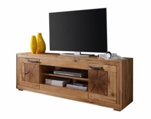 WILD OAK - dębowa komoda RTV 200 cm