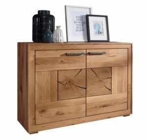 WILD OAK - dwudrzwiowa komoda dębowa 110 cm K2