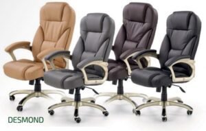 DESMOND - fotel biurowy, gabinetowy, obrotowy 360* z funkcją bujania