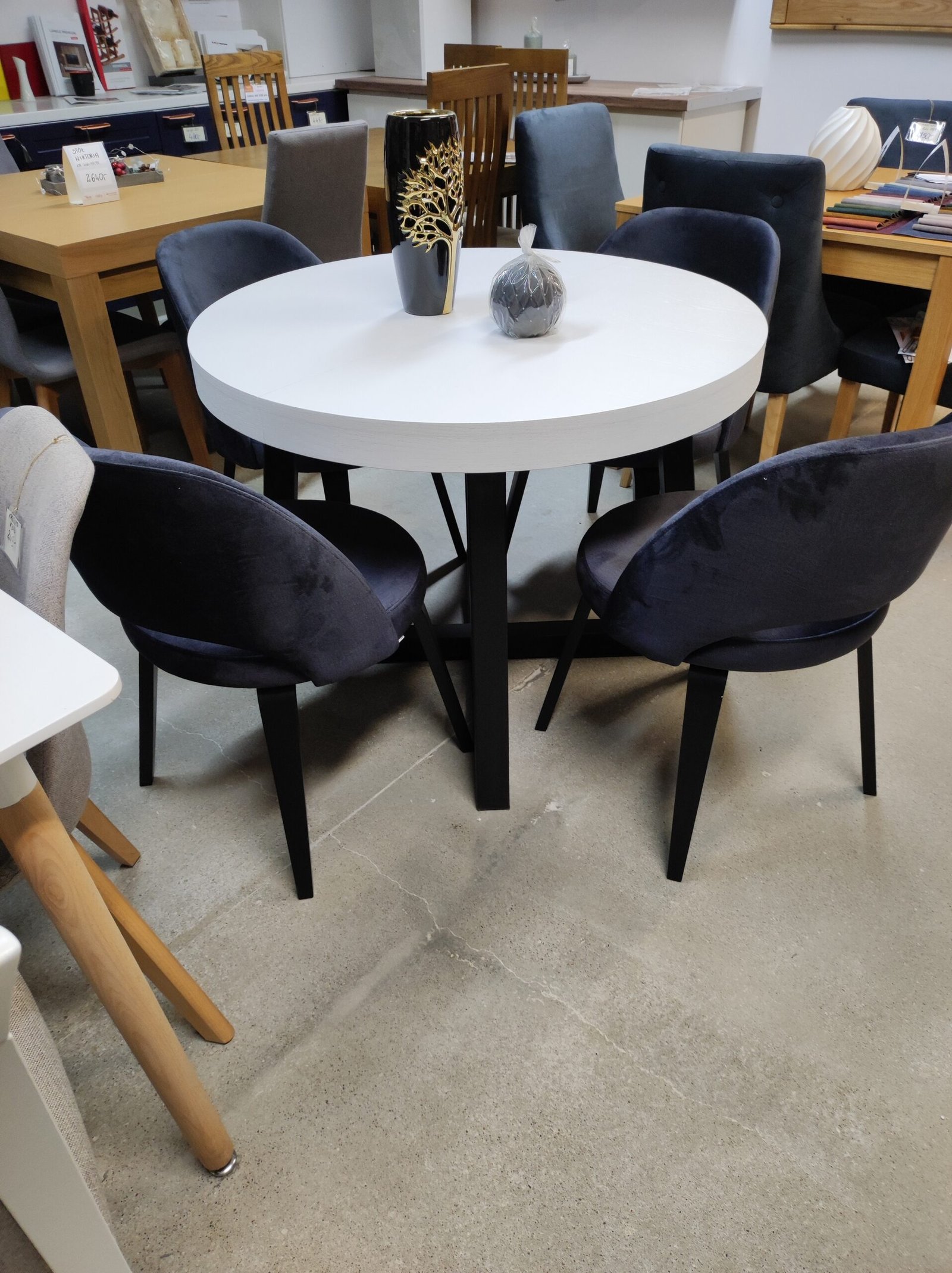 krzesło tobi stoł x biały asseri meble