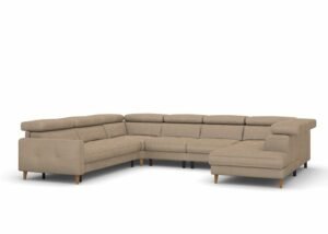 GOYA - narożnik z automatem włoskim i pojemnikiem 289 x 374 cm - Bydgoskie Meble