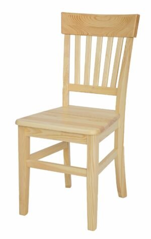 KS19 - krzesło sosnowe z twardym siedziskiem