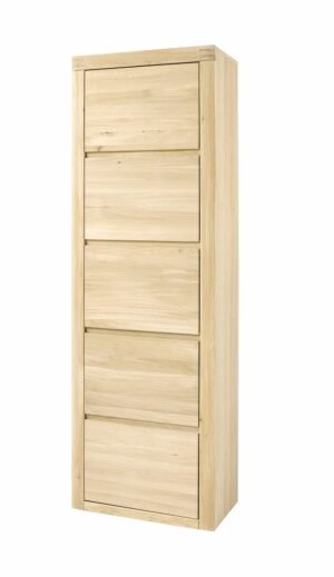 MILE-151 dębowa szafa na ubrania do garderoby 65 cm - DEKORT