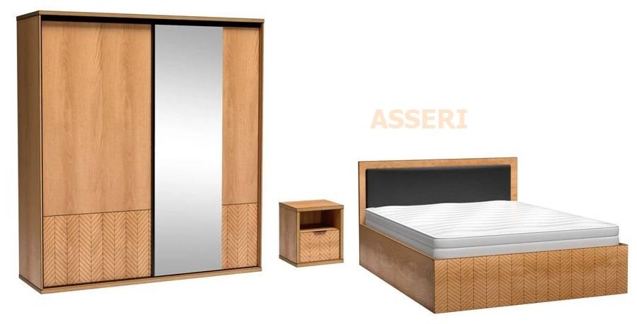 FONTI zestaw mebli do sypialni