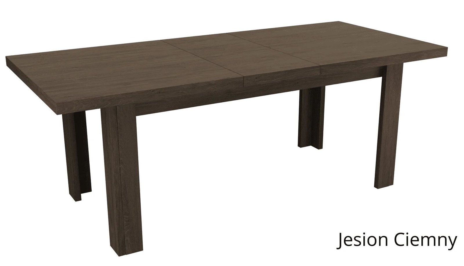 INDIANA - stół rozkładany duży 160-200 Jesion Ciemny