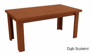 TADEUSZ mały stół rozkładany 80 x 120-160 cm Dąb Stuletni