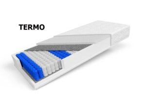 TERMO - dwustronny materac 7-strefowy z pianką lateksową 18 cm