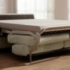 TINO - komfortowa sofa z włoską funkcją spania, jasny beż