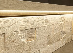 MEDIOLAN-LED podświetlenie blatów, półek w kolekcji MEDIOLAN- Hikora Naturalna