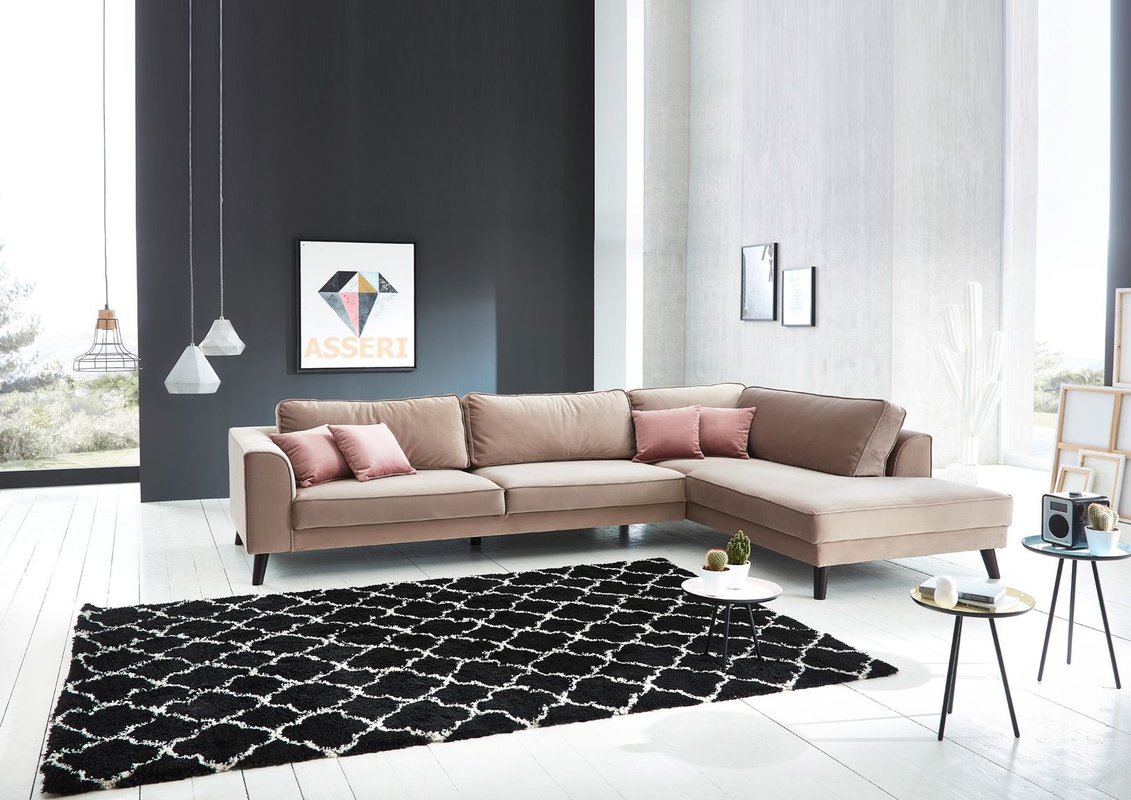 LUMBER JACK - nowoczesny narożnik bez funkcji spania 3-OTM, etap-sofa