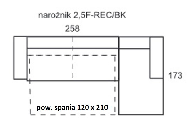 MELLOW wymiary REC_BK - 2,5F