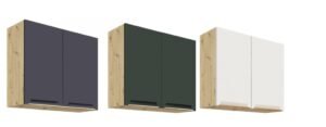 GLAMOUR MAT 43G Szafka kuchenna górna 80 cm - wersja LUX