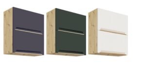 GLAMOUR MAT 48G Szafka kuchenna górna klapowa 80 cm - wersja LUX