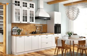 LORA meble kuchenne w stylu prowansalskim 300 cm - na wymiar