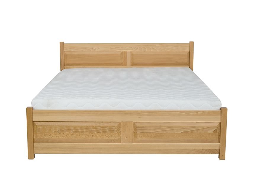 SOLIDWOOD - solidne łóżko z litego drewna bukowego