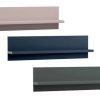 LUXURY 10 - prosta półka ścienna wisząca 120 cm Indigo, Kaszmir, Stone Green