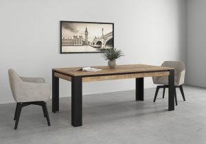 TUDOR 94 nowoczesny stół nierozkładany 100x195 cm DĄB SAMDAL