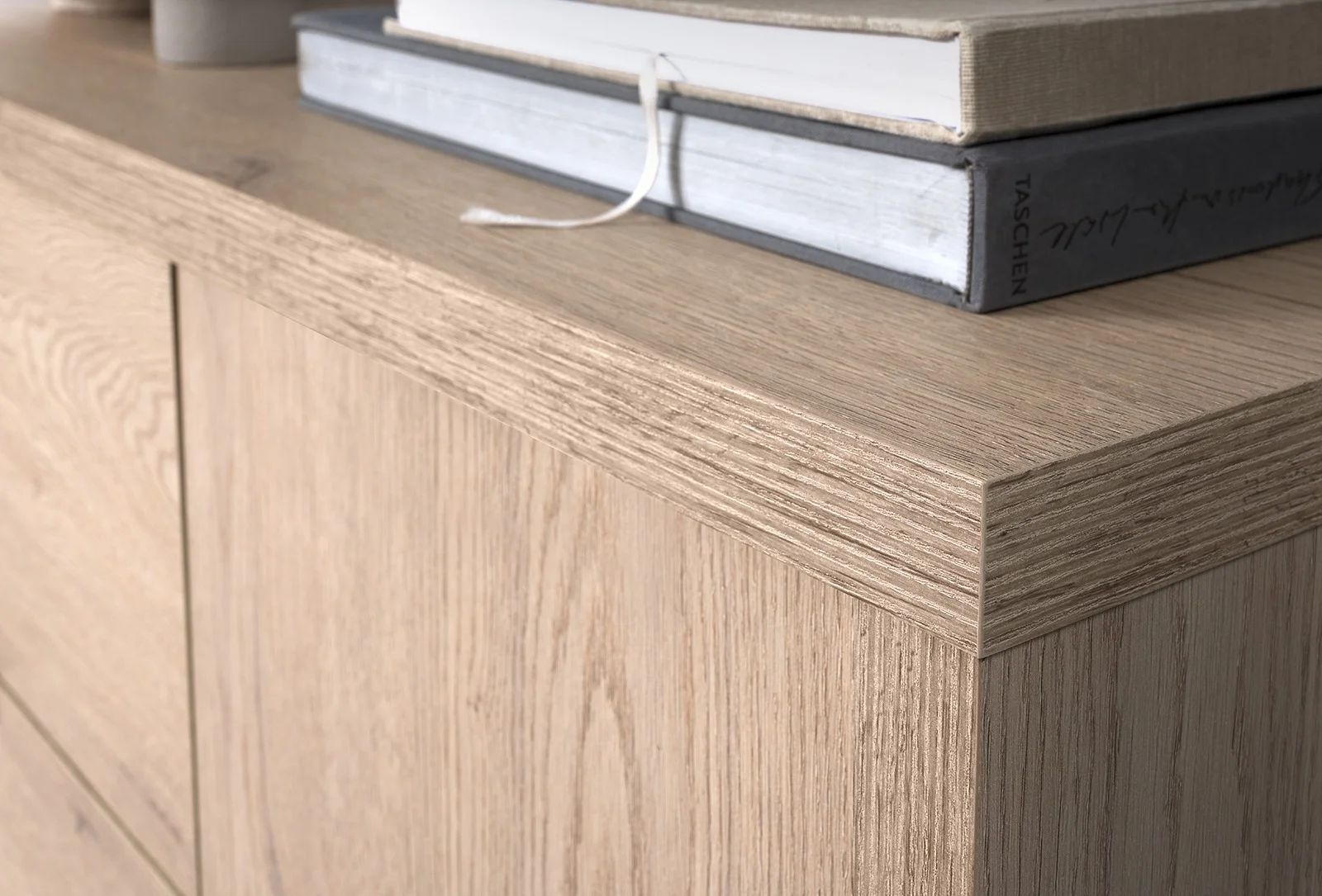 GRANDE zestaw mebli do salonu DĄB CREMONA detal1