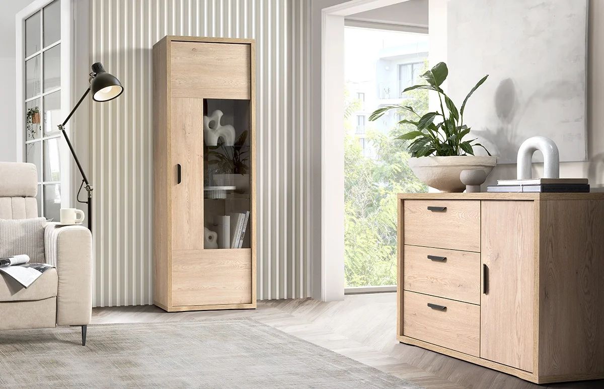 GRANDE zestaw mebli do salonu DĄB CREMONA producent