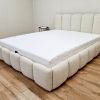 CAMA łóżko tapicerowane z głębokimi przeszyciami 140-160-180-200 x 200 cm NA WYMIAR