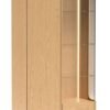 JAPANDI 04 wysoka witryna podświetlana na wysokich nóżkach 89 cm