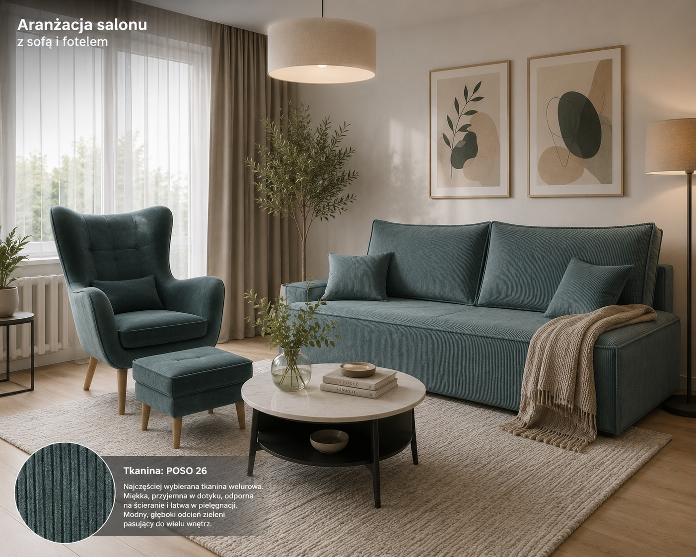 VERA nowoczesna sofa bez boków z funkcją spania, pojemnikiem 145 x 190 145 x 200 ASSERI