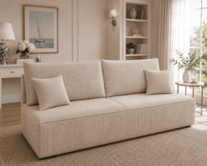 VERA sofa z funkcją spania i pojemnikiem na pościel 190 cm