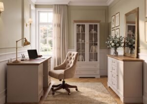 KORAL elegancki zestaw mebli do salonu CASHMERE - MAVELIE OAK