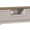 KORAL elegancka komoda RTV z szufladą 155 cm CASHMERE - MAVELIE OAK